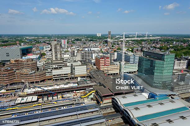 Vista Para A Cidade De Utrecht - Fotografias de stock e mais imagens de Utrecht - Utrecht, Estação, Vista Aérea