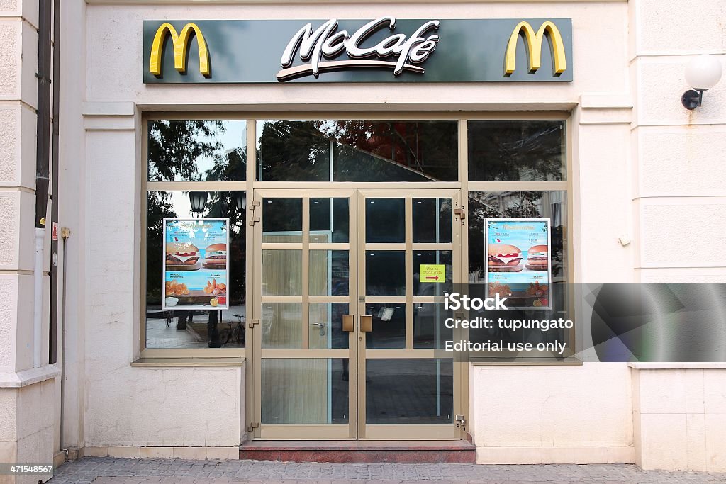 McDonald's - Lizenzfrei Café Stock-Foto