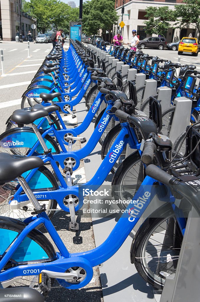 Citi estación de bicicleta - Foto de stock de Adulto libre de derechos