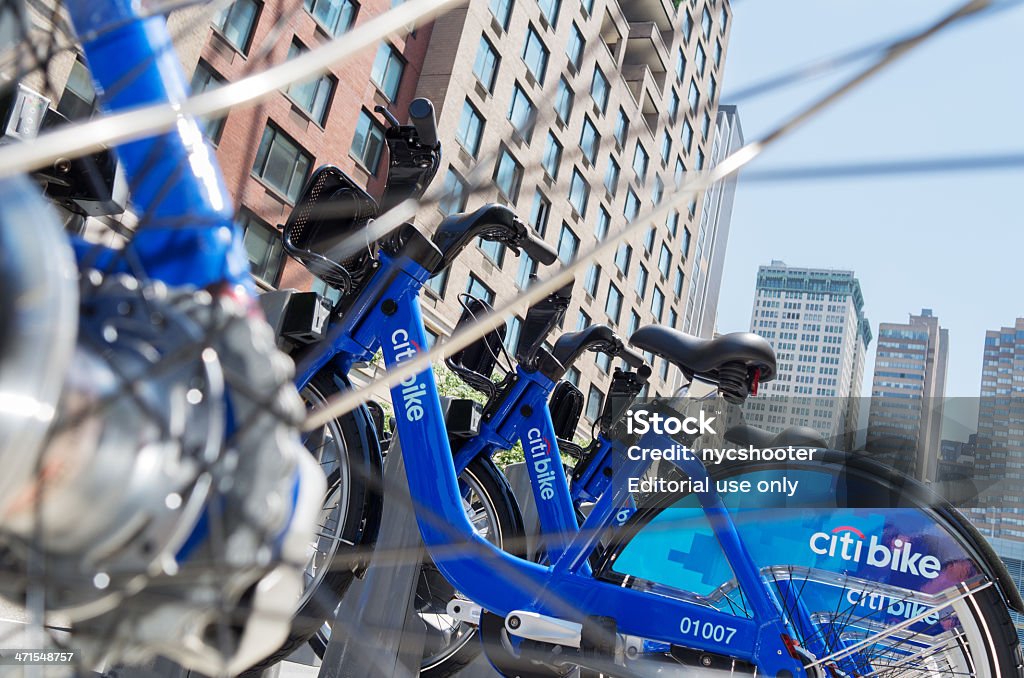 Citi bike - Photo de Chaîne de vélo libre de droits