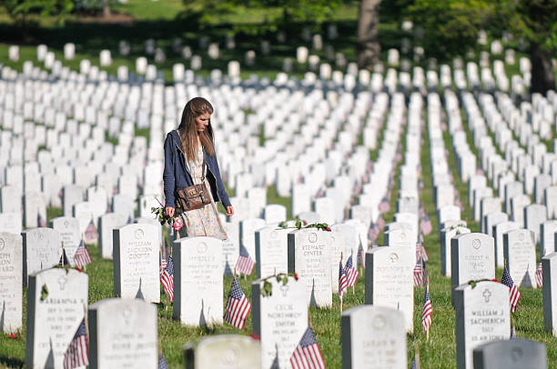 Robert Kennedy gravesite at Arlington National Cemetery.