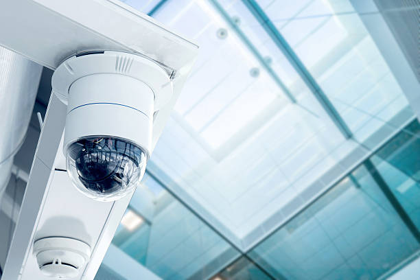 istock Security, CCTV camera in the office building 471549050