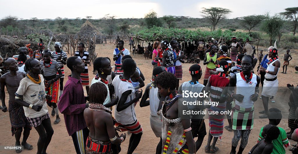 Africana tribal pessoas - Royalty-free Adulto Foto de stock