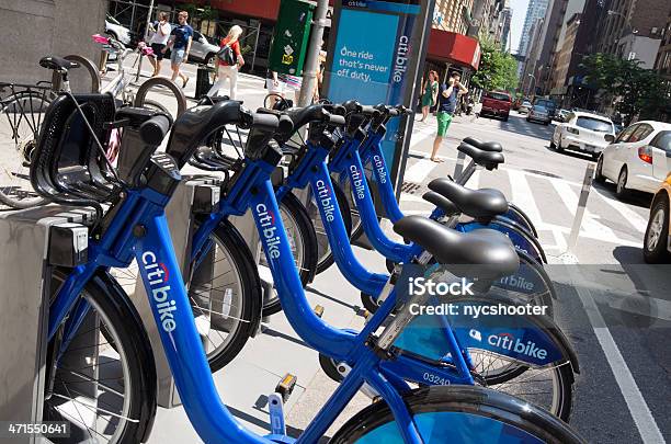 Citi Bike Stockfoto und mehr Bilder von Citigroup - Citigroup, Fahrrad, New York City