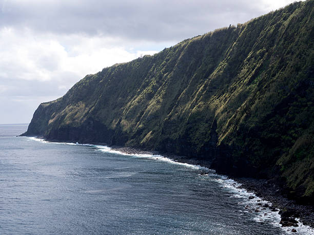 Ponta da Marquesa beach, with the Atlantic Ocean, eastern S.Miguel Island,the Azores