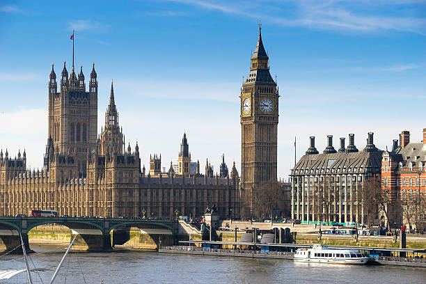 istock Big Ben and Westminster abbey, London, England 471550736