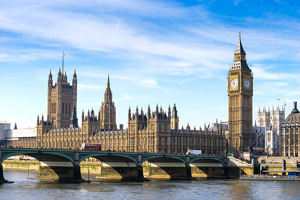 istock Big Ben and Westminster abbey, London, England 471550740