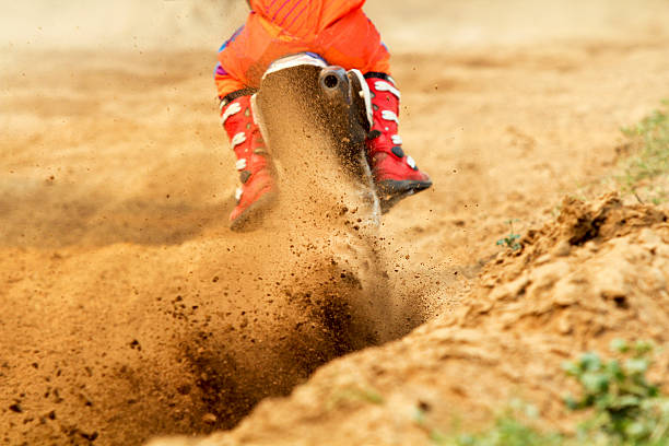 istock Debris from a motocross race 471551276