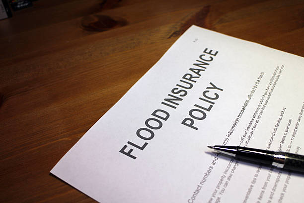 istock Insurance coverage against property loss from flooding 471551950