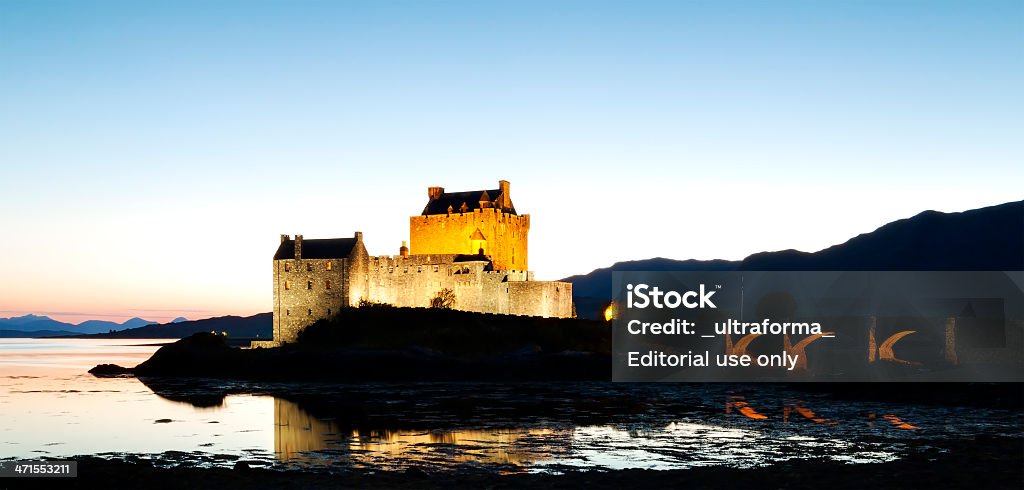 Castelo Eilean Donan - Foto de stock de Arquitetura royalty-free