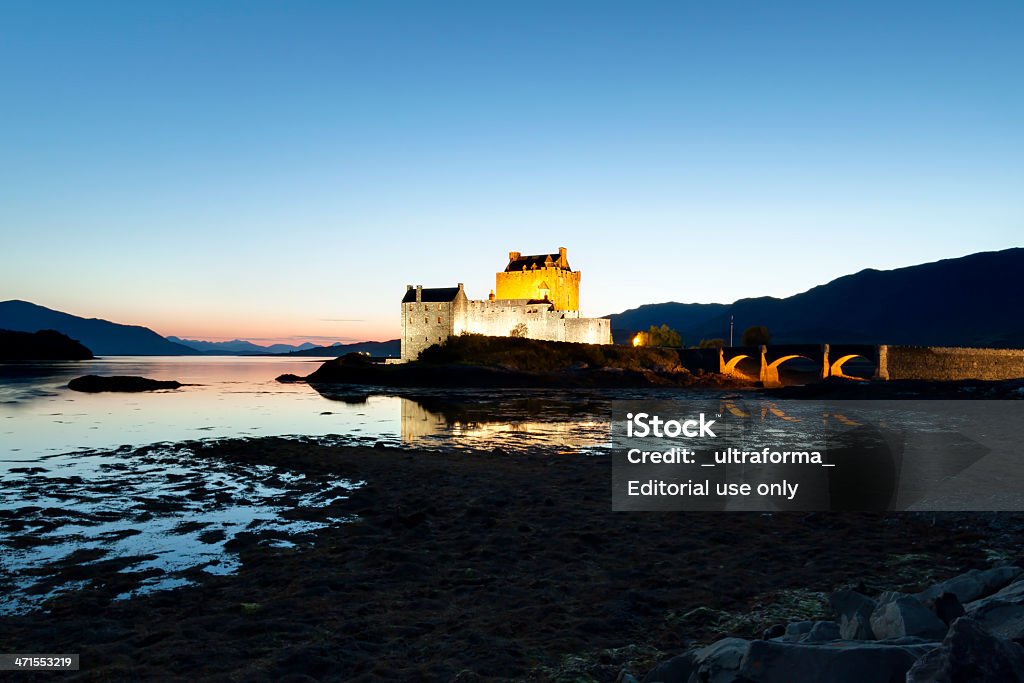 Castelo Eilean Donan - Foto de stock de Arquitetura royalty-free