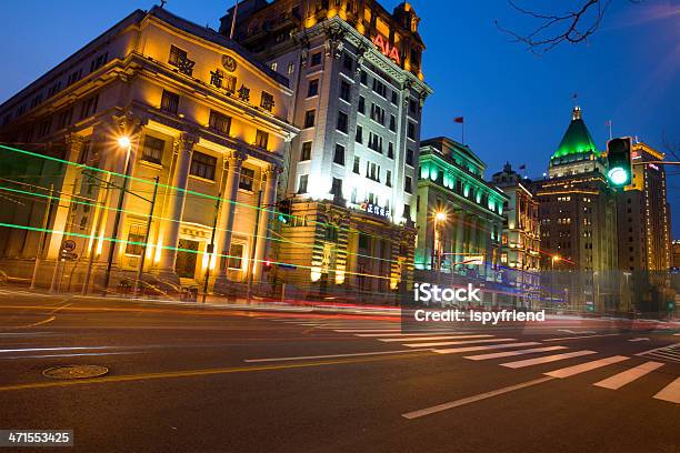 El Bund Shanghai Foto de stock y más banco de imágenes de Amarillo - Color - Amarillo - Color, Asia, Asia del Este