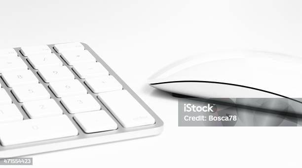 Apple Komputera Klawiatury Myszy I Magiczna - zdjęcia stockowe i więcej obrazów Aluminium - Aluminium, Bez ludzi, Białe tło