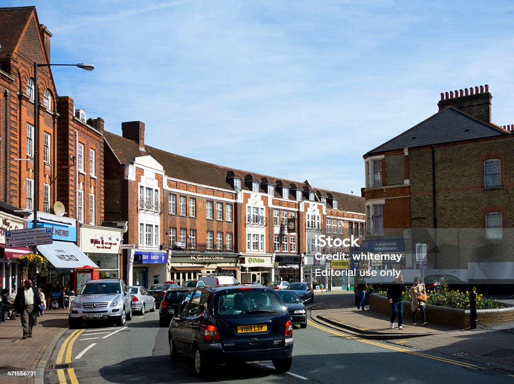 The High Street в Beckenham, Kent - Стоковые фото Carphone Warehouse роялти-фри