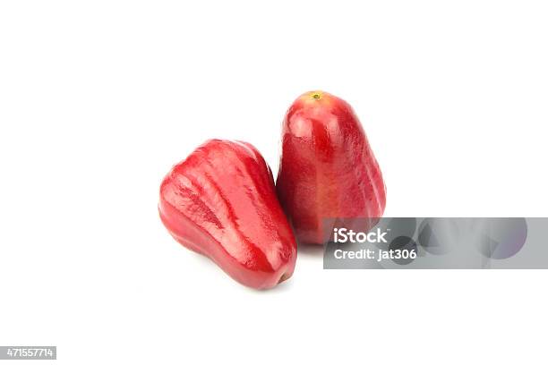 Rose Apples Or Chomphu Isolated On White Background Stock Photo - Download Image Now