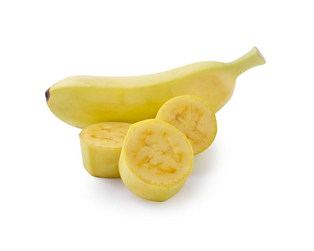 istock Ripe banana with white background. 471557846