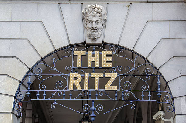 The Ritz Hotel, London stock photo