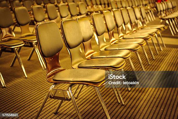 Empty Seats Stock Photo - Download Image Now - Abstract, Backgrounds, Bleachers