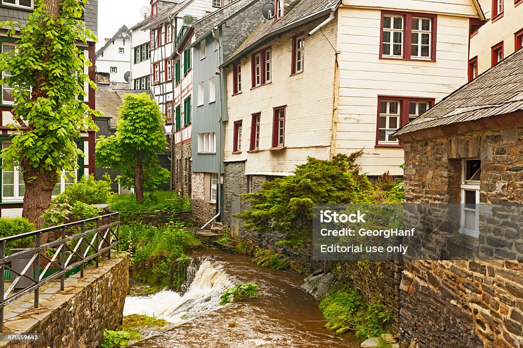 Река Рур в Monschau - Стоковые фото Ахен роялти-фри