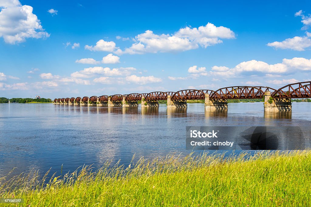 Inondations sur l'Elbe Doemitz à proximité (Allemagne) - Photo de 2013 libre de droits