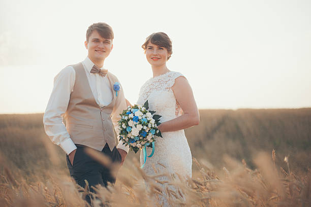 istock Newlyweds on Wedding Day 471561790