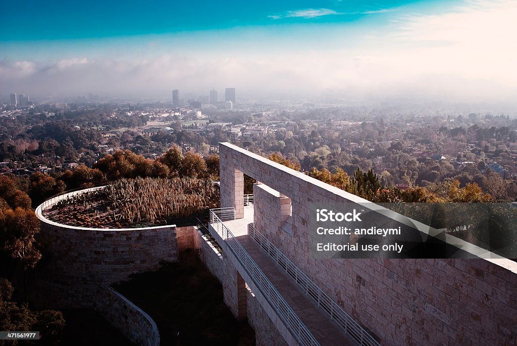 Desde el Centro Getty - Foto de stock de Museo J. Paul Getty libre de derechos