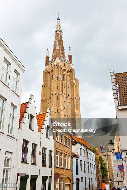 Średniowieczny Uliczce W Zabytkowej Części Brugia - zdjęcia stockowe i więcej obrazów Architektura - Architektura, Belgia, Beneluks