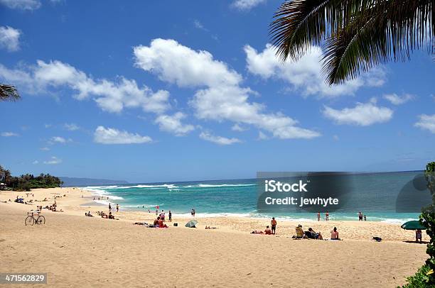 North Shore Beach Stock Photo - Download Image Now - Beach, Blue, Bodyboarding