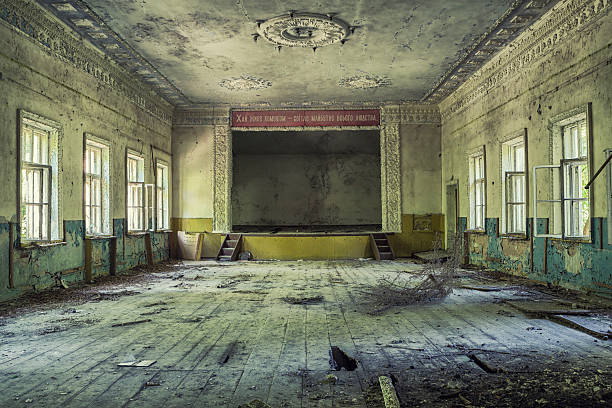 istock Abandoned Auditorium, Chernobyl, Ukraine 471563261