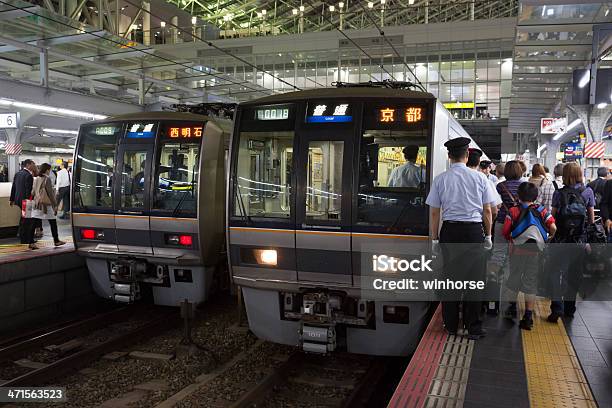 Estação De Osaka No Japão - Fotografias de stock e mais imagens de Ao Ar Livre - Ao Ar Livre, Centro da Cidade, Cidade