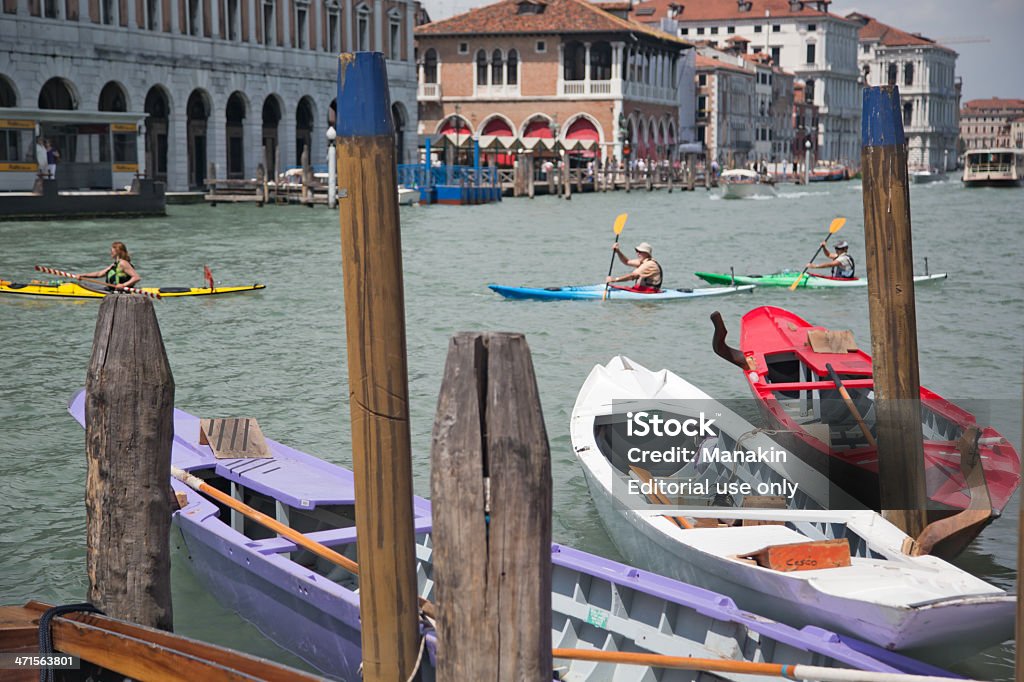 Водные виды спорта в Венеции, Италия - Стоковые фото Адриатическое море роялти-фри