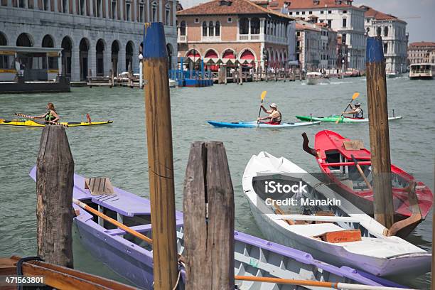 Водные Виды Спорта В Венеции Италия — стоковые фотографии и другие картинки Адриатическое море - Адриатическое море, Венето, Венецианская лагуна
