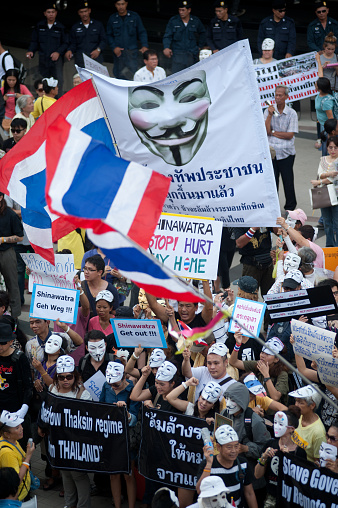 London, England - July 02: A general view of the crowds at Pride in London 2022. The 50th Anniversary is on July 02, 2022, in London, England.