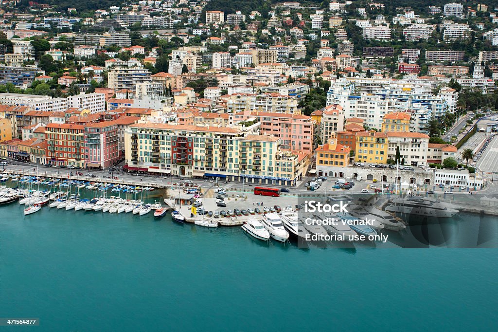 Porto de Nice Côte d'Azurfrance_regions.kgm, França - Royalty-free Ao Ar Livre Foto de stock