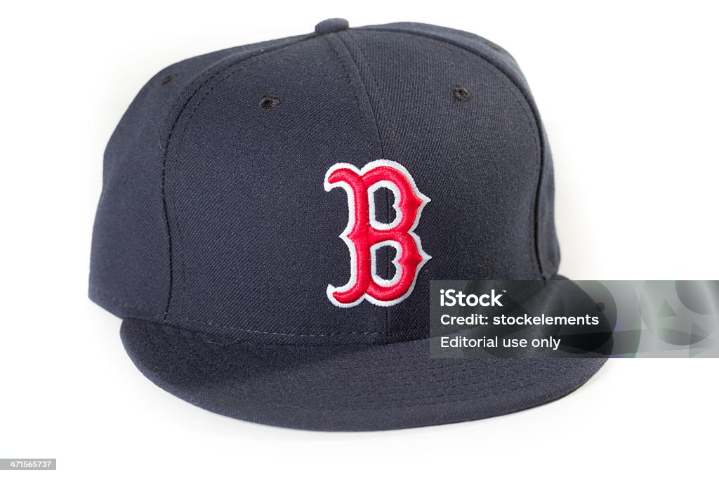 Boston Red Sox cappellino da Baseball - Foto stock royalty-free di Boston Red Sox