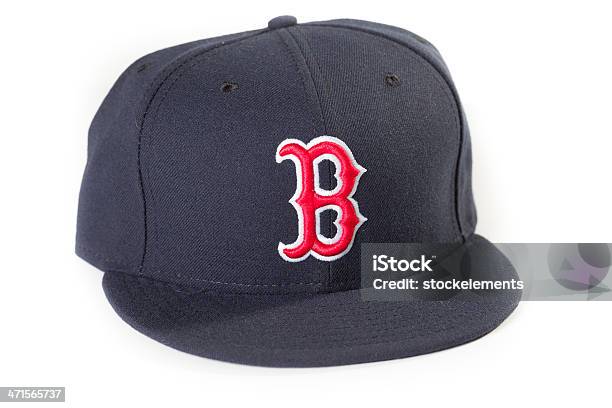 Boston Red Sox Cappellino Da Baseball - Fotografie stock e altre immagini di Boston Red Sox - Boston Red Sox, Cappello, Berretto da baseball