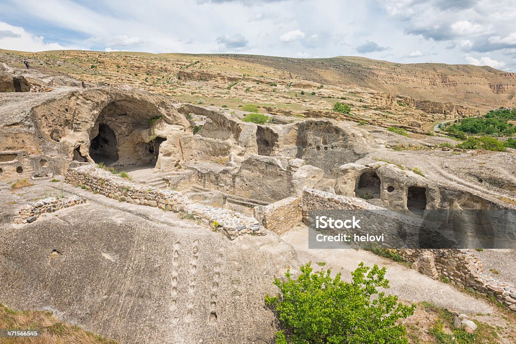 Cave city Uplistsikhe - Lizenzfrei Alt Stock-Foto