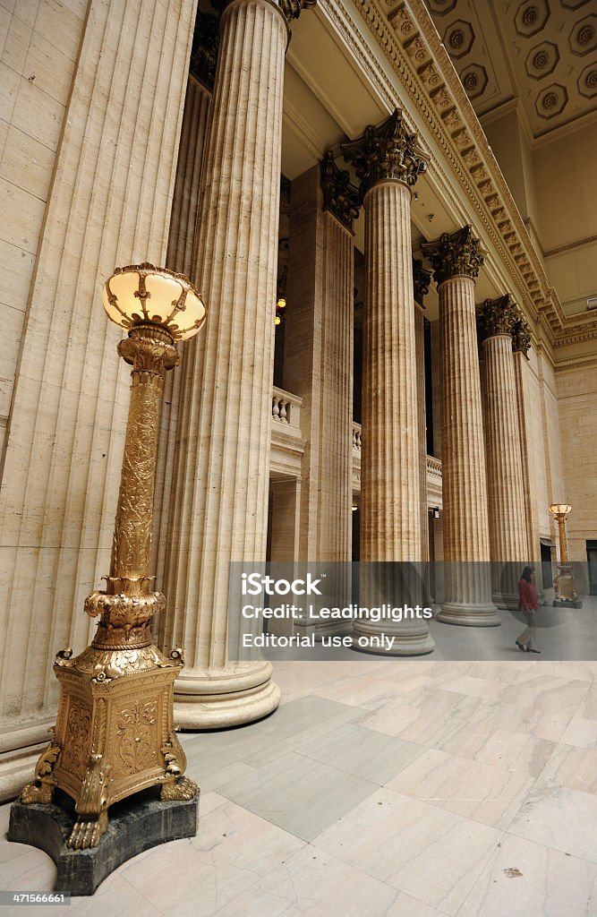 Estación de la Unión de la ciudad de Chicago - Foto de stock de Chicago - Illinois libre de derechos