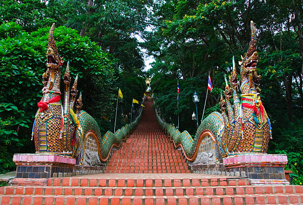 istock Stairs of Wat Doi Suthep Temple 471566823