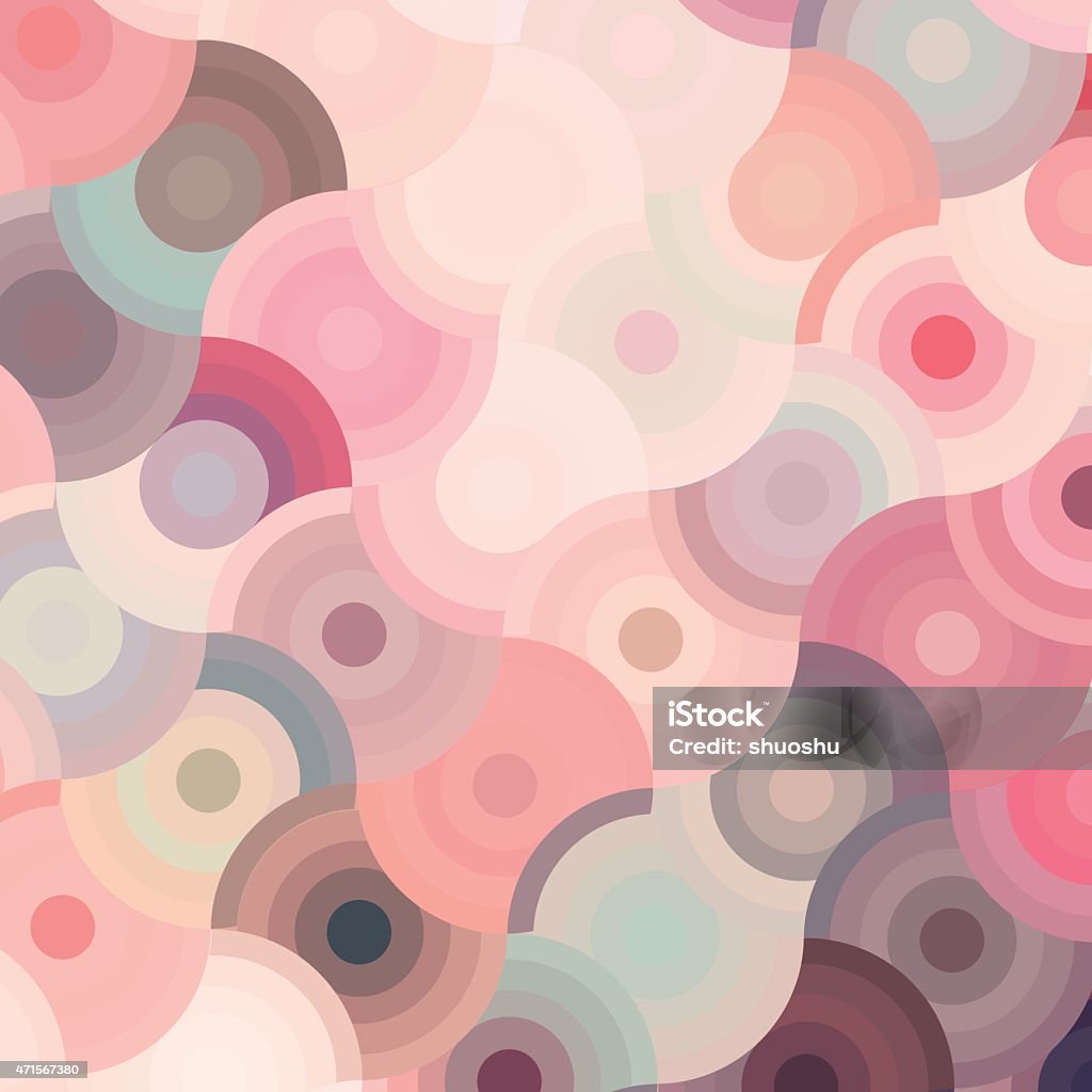 Abstract Colorful Curve Pattern Background Stock Illustration ...