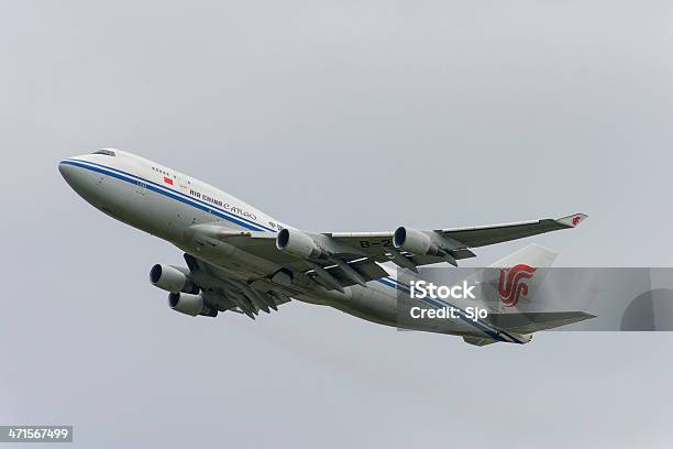 Photo libre de droit de Air China Boeing 747 banque d'images et plus d'images libres de droit de Affaires - Affaires, Air China, Amsterdam