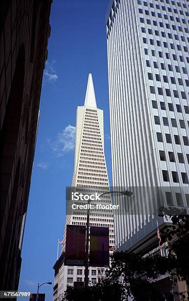 Photo libre de droit de San Franciscotransamerica Pyramid banque d'images et plus d'images libres de droit de Affaires - Affaires, Affaires Finance et Industrie, Architecture