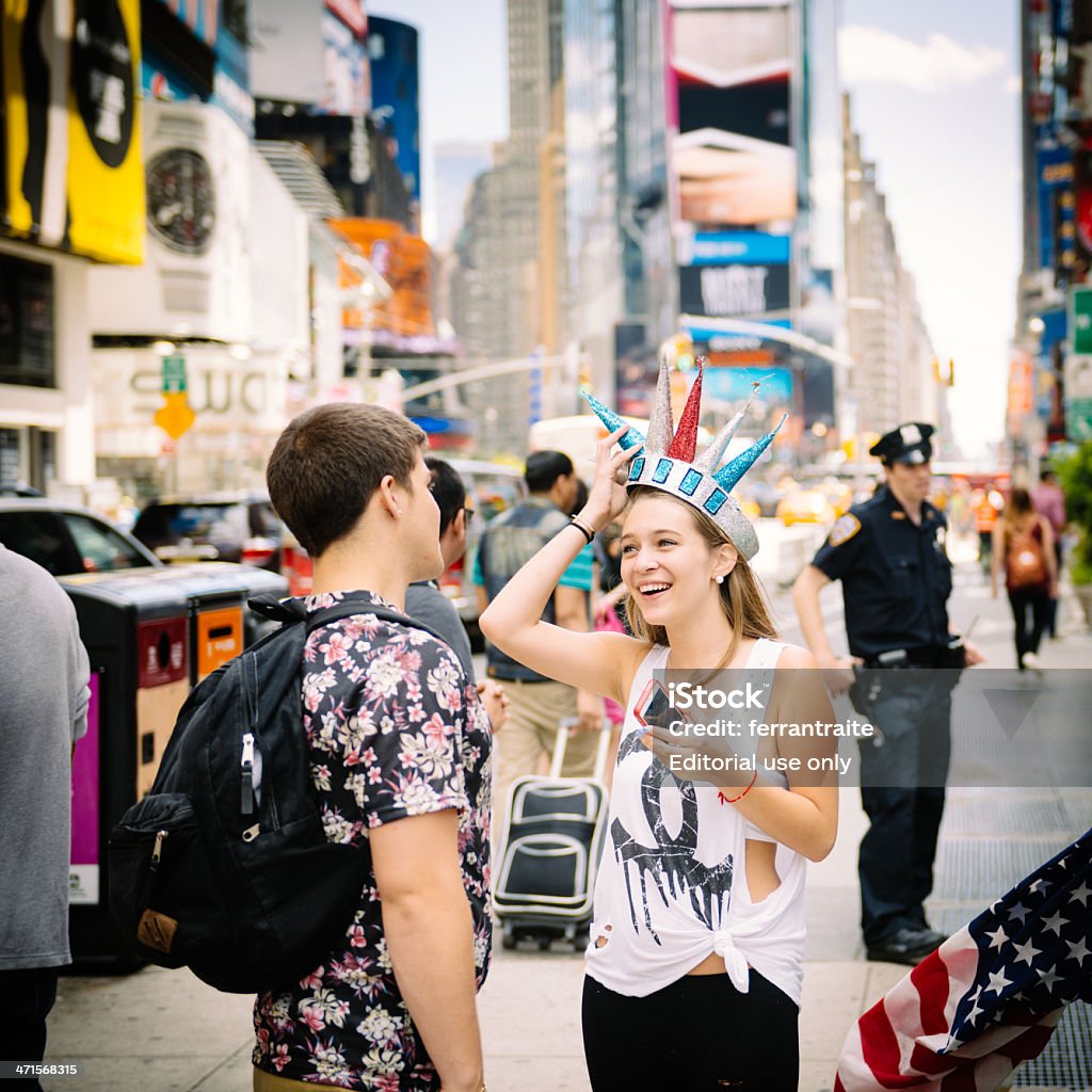 Times Square New York - Lizenzfrei Bundesstaat New York Stock-Foto