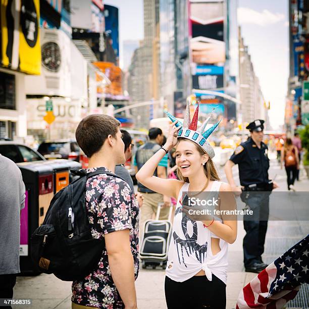 Times Square New York Stockfoto und mehr Bilder von Bundesstaat New York - Bundesstaat New York, New York City, Nur Teenager