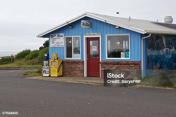 Mo Ovest Del Ristorante Otter Rock Oregon Famosa Zuppa Di Vongole - Fotografie stock e altre immagini di Affari