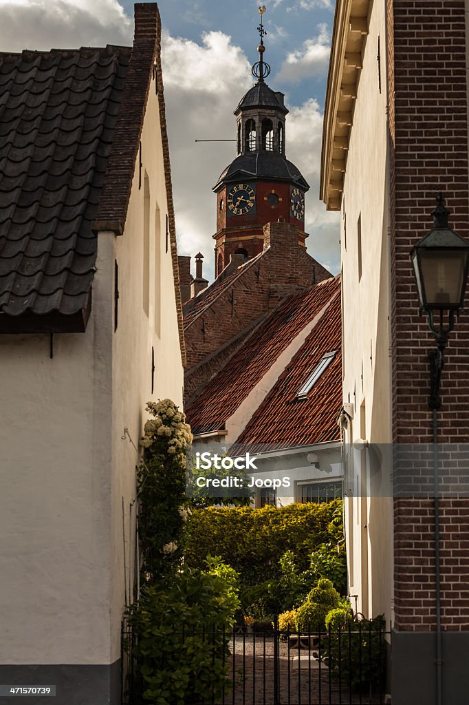 Igreja de Buren, Holanda - Foto de stock de Aldeia royalty-free