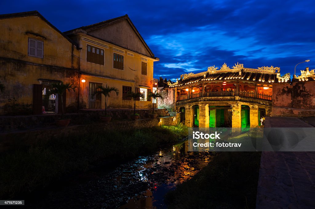 Japonés en Hoi un puente, Vietnam - Foto de stock de Antiguo libre de derechos