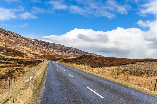istock Deserted Road in the Scottish Highlands 471573086