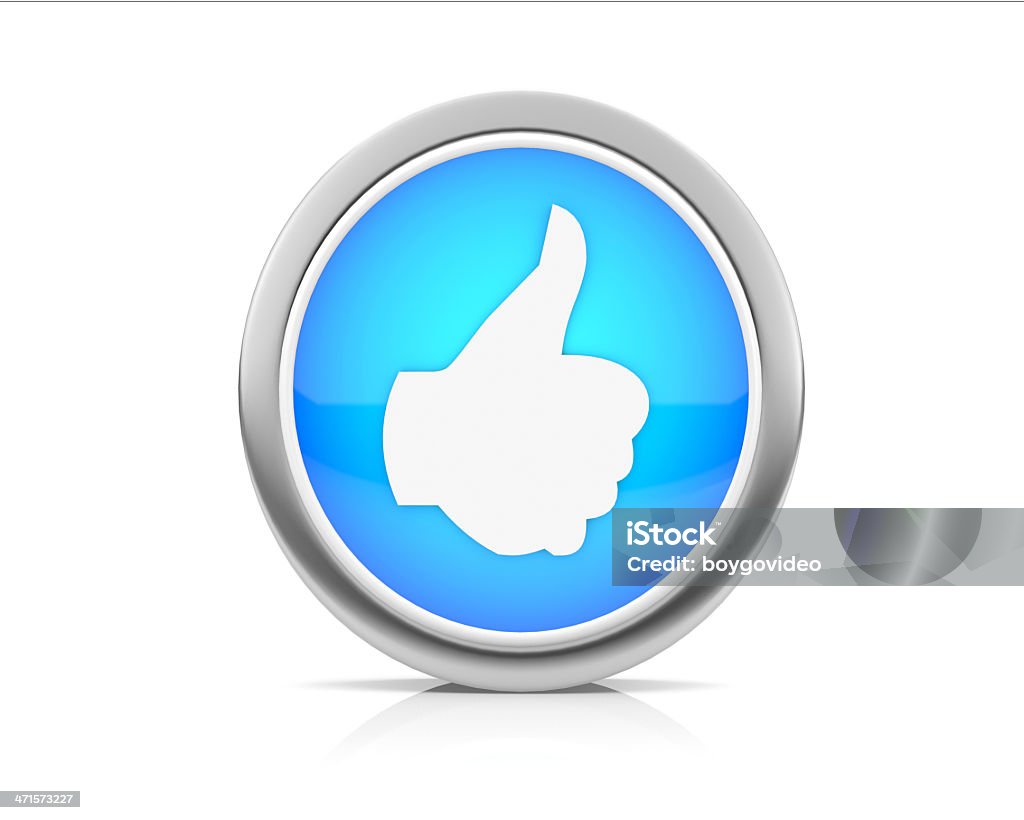 Thumbs up icons for web Agreement Stock Photo