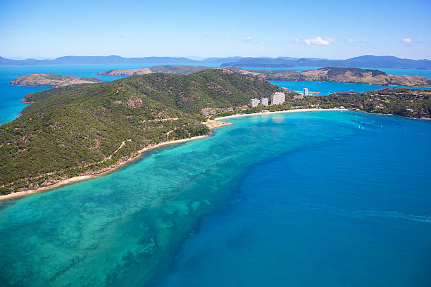 Hamilton Island Resort Queensland Australia stock photo